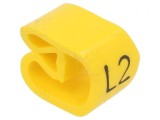 Markere Marcaj PVC Galben 8-16mm