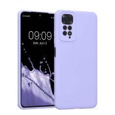 Husa silicon compatibila cu Xiaomi Redmi Note 11 4G Mov