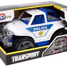 Masinuta de politie, SUV 4x4 TechnoK, in cutie