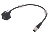 Cablu-adaptor DIN 43650 M12 3 PIN IP67 0,3m