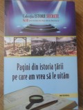 PAGINI DIN ISTORIA TARII PE CARE AM VREA SA LE UITAM-DAN-SILVIU BOERESCU