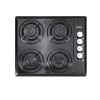 Plita incorporabila Floria ZLN-1864, GPL/Gaz natural, 4 arzatoare, aprindere electrica, 60x50 cm, duze incluse, Negru