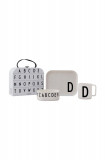 Cumpara ieftin Design Letters set de mic dejun pentru copii Classics in a suitcase D 4-pack