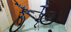 Bicicleta MTB Rockrider 520 27,5&amp;#039;&amp;#039; albastra, marimea L foto