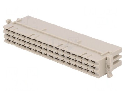 Conector DIN 41612 tip F 48 pini crimpat mamă foto
