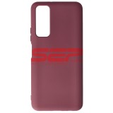 Husa Silicon Huawei P Smart 2021 Mov Prună - Calitate Superioară, Tip Original