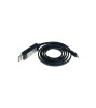 Cablu de date OTB Micro-USB cu lumina de functionare animata-Culoare Albastru &icirc;nchis