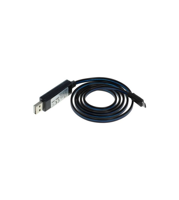 Cablu de date OTB Micro-USB cu lumina de functionare animata-Culoare Albastru &icirc;nchis