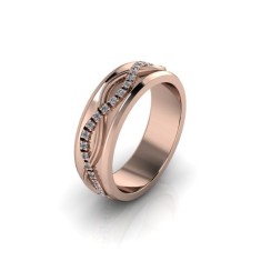 Verigheta dama din aur roze - 48 foto