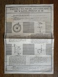 Instructiuni de asamblare Bicicleta Pegas 41-51 / CD1P
