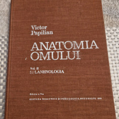 Anatomia omului volumul 2 splanhnologia Victor Papilian