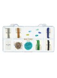 Me &amp; My Box Jewelry Kit Bracelet Fish &amp; Beads Blue