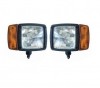 Set Faruri Tractor, Buldoexcavator, Utilaje, Stivuitor, Excavator, Combina, Plug Zapada, Semnalizare, Scurt/Lung, 212x165x101mm