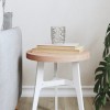 VidaXL Blat de masă rotund, &Oslash;30x2,5 cm, lemn masiv de fag 355913