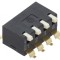 Comutator DIP-SWITCH 4 Secțiuni ON-OFF 24VDC
