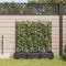 vidaXL Ghivece de Grădină 1 buc Negru 120 x 40 x 126 cm Plastic