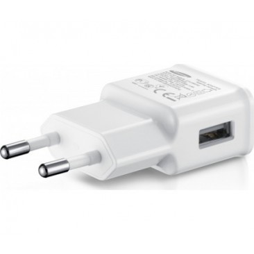 INCARCATOR RETEA USB SAMSUNG EP-TA50EWE 1.55A, ALB ORIGINAL BULK foto