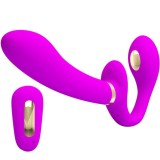 Remote Control-Thunderbird Dublu Strap-on Vibrator