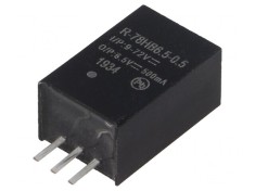 Convertor DC/DC 9-72V la 6.5V 0.5A SIP3
