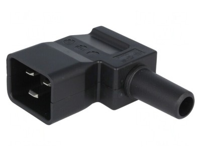 Conector Alimentare AC Tată 16A 250V 10mm foto