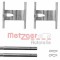 Set accesorii, placute frana VW TOUAREG (7LA, 7L6, 7L7) (2002 - 2010) METZGER 109-1660