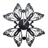 Ceas perete metal Fluture 30 cm