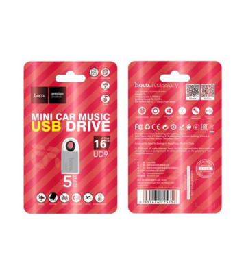 HOCO UD9 flash USB Mini Premium Stick unitate de memorie-Capacitate 16GB foto