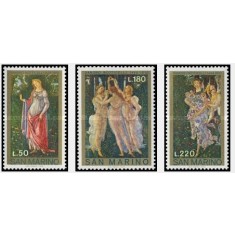 San Marino 1972 - Picturi, arta, serie neuzata