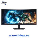 Monitor gaming curbat Samsung 40" 180Hz VA 1ms WUHD (5120x2160) HDMI DisplayPort negru