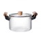 Cratita ROD sticla borosilicata capac manere 20x11cm 2.5L CNN49354 TCL
