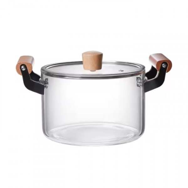 Cratita ROD sticla borosilicata capac manere 20x11cm 2.5L CNN49354 TCL