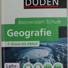 GEOGRAFIE 7 . KLASSE BIS ABITUR , BASISWISSEN SCHULE , 2012 , CD INCLUS *