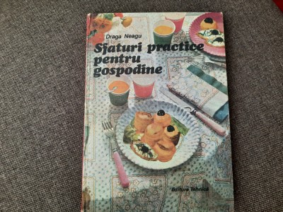 Draga Neagu - Sfaturi practice pentru gospodine RF19/4 foto
