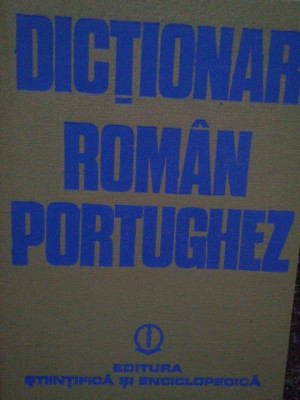 Pavel Mocanu - Dictionar roman-portughez (editia 1981) foto