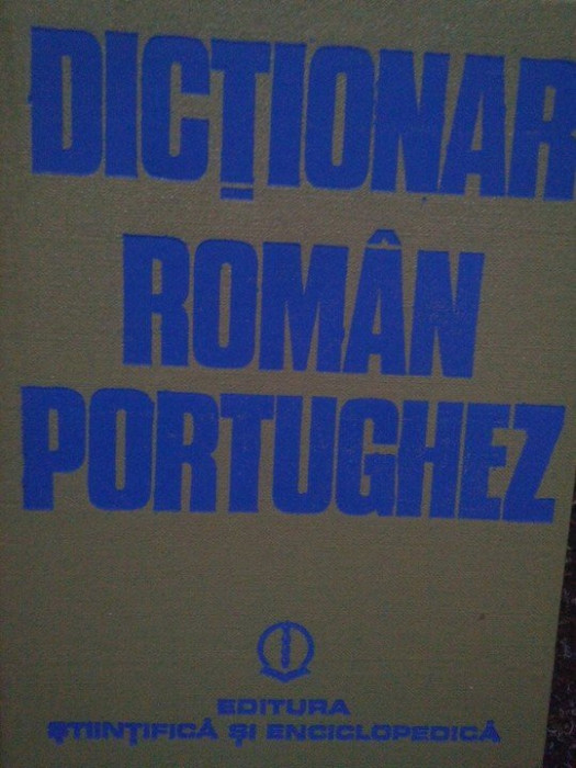 Pavel Mocanu - Dictionar roman-portughez (editia 1981)
