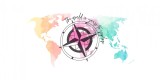 Cumpara ieftin Sticker decorativ The World Is Yours To Explore, Multicolor, 85 cm, 5364ST, Oem