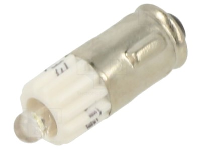 Lampă de control LED albă 28V foto