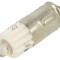 Lampă de control LED albă 28V