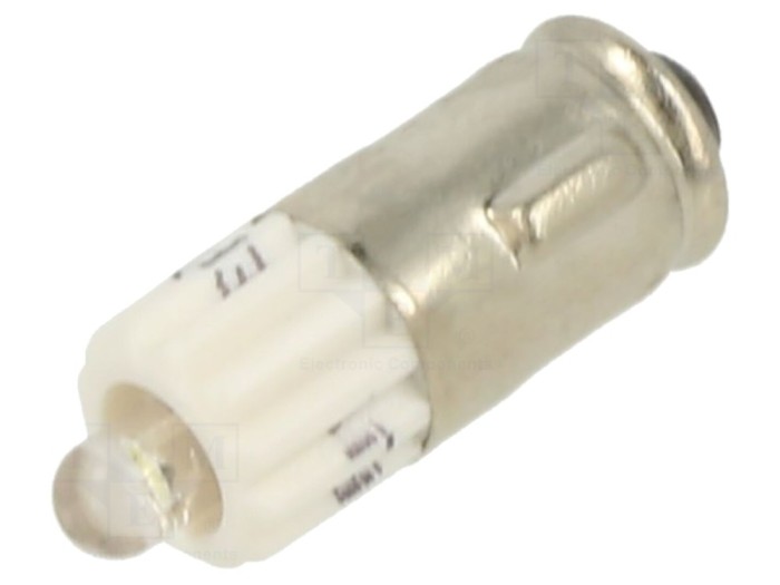 Lampă de control LED albă 28V