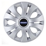 Set 4 Capace Roti, potrivite jantelor de R16, Compatibil Cu Volvo, model top crom