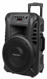 Boxa Portabila Kruger&amp;Matz KM 1712, 40 W, Bluetooth, 2 Microfoane (Negru)