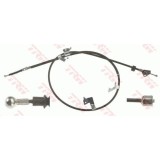 Cablu frana mana Toyota Auris (E15), 10.06-09.12, Corolla Sedan (E15), 10.06-, punte spate, Stanga, pt frana disc, TRW