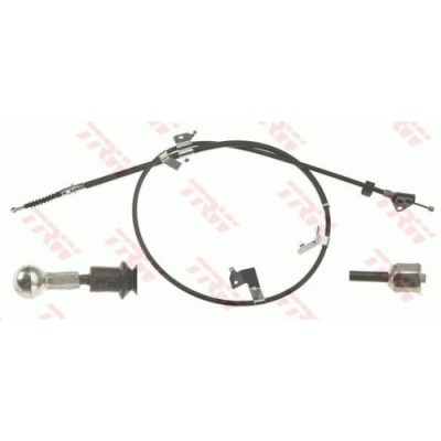 Cablu frana mana Toyota Auris (E15), 10.06-09.12, Corolla Sedan (E15), 10.06-, punte spate, Stanga, pt frana disc, TRW foto
