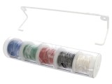 Cablu HookUp Wire 22AWG cu izolație PVC - 30,5m, 5roluri