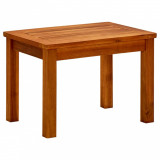 Cumpara ieftin Măsuță de cafea de grădină, 50x35x36 cm, lemn masiv acacia