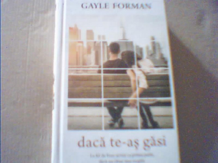 Gayle Forman - DACA TE-AS GASI { Rao, 2016 }