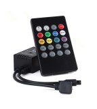 Controler / Telecomanda IR RGB Muzica, Oem