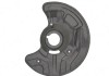 Protectie stropire disc frana Mercedes Clasa E (W211) 03.2002-06.2006, Clasa E (W211) Sedan/Combi, 06.2006-12.2009, fata, Dreapta, metal