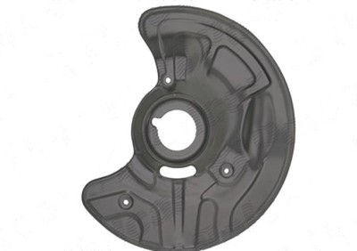 Protectie stropire disc frana Mercedes Clasa E (W211) 03.2002-06.2006, Clasa E (W211) Sedan/Combi, 06.2006-12.2009, fata, Dreapta, metal foto