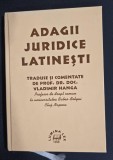 Adagii juridice latinești traduse și comentate - Prof. dr. doc. Vladimir Hanga